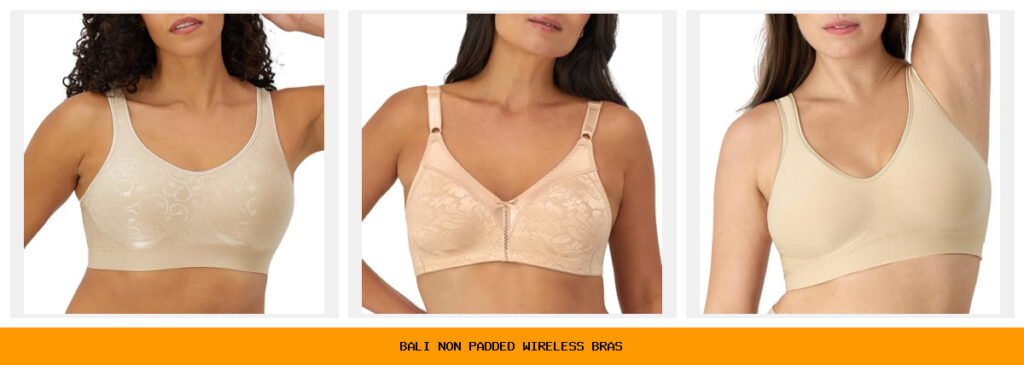 bali non padded wireless bras