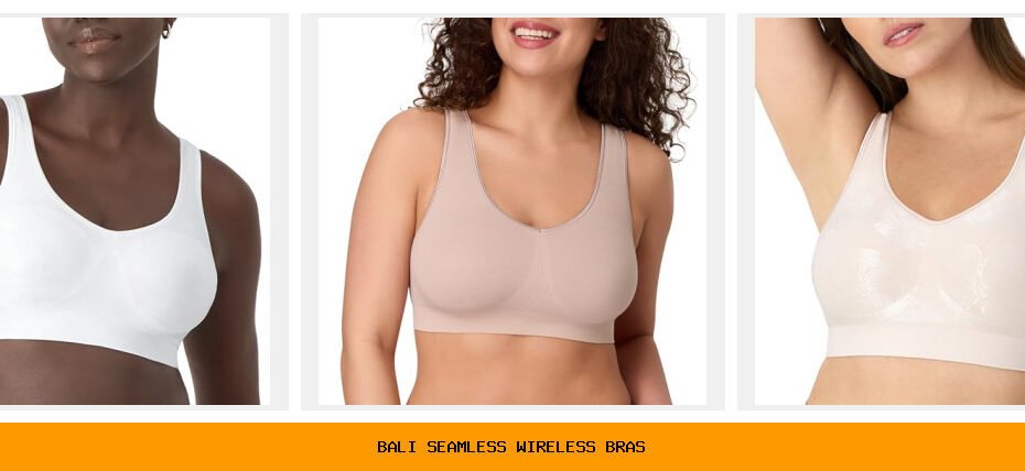 bali seamless wireless bras