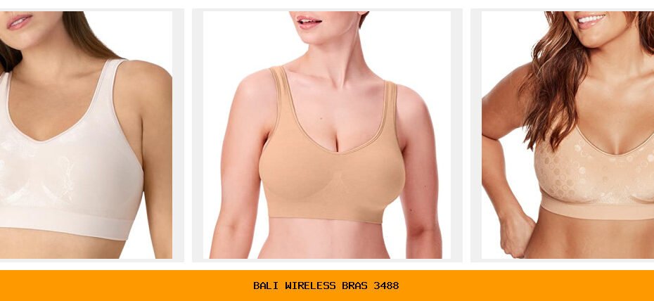 bali wireless bras 3488
