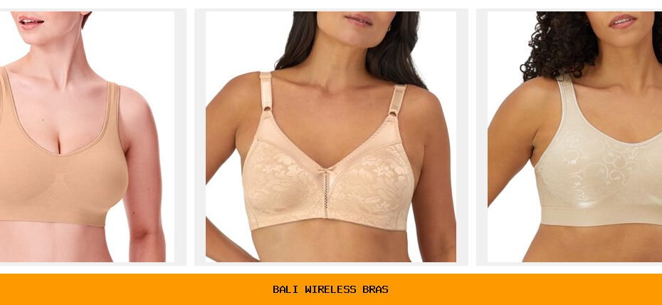 bali wireless bras
