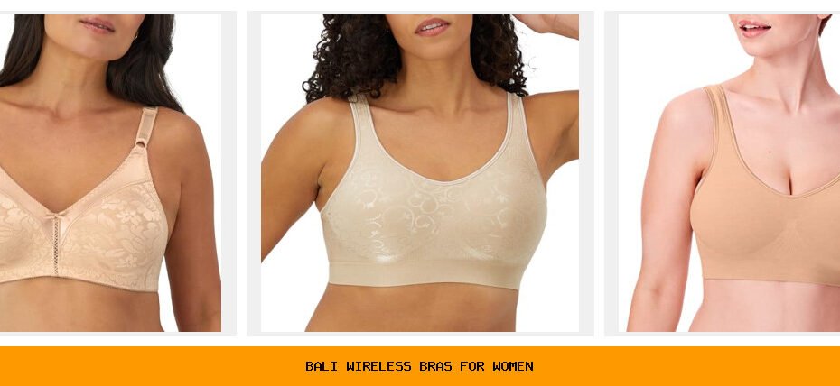 bali wireless bras for women