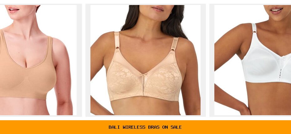 bali wireless bras on sale