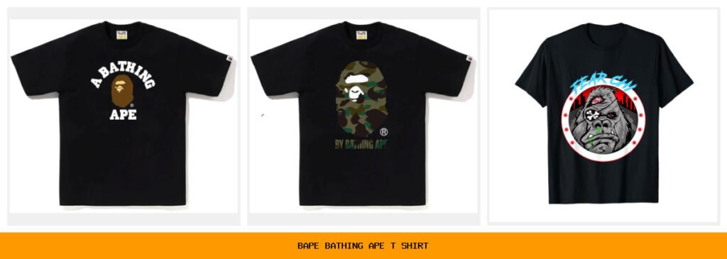 bape bathing ape t shirt