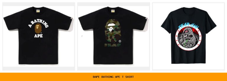 bape bathing ape t shirt
