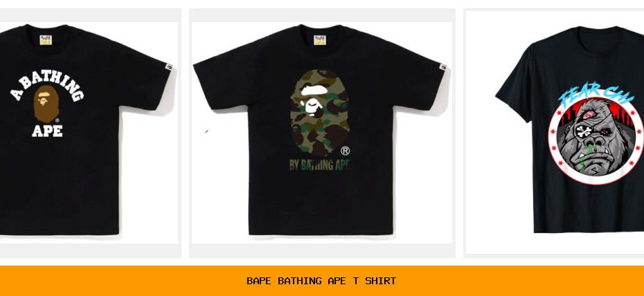 bape bathing ape t shirt