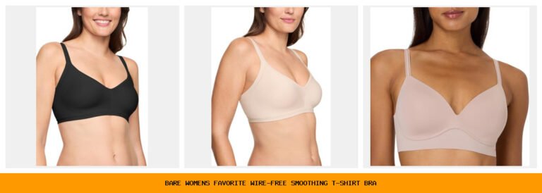 bare women's favorite wire-free smoothing t-shirt bra