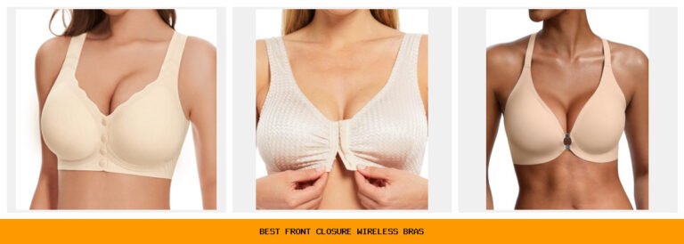best front closure wireless bras