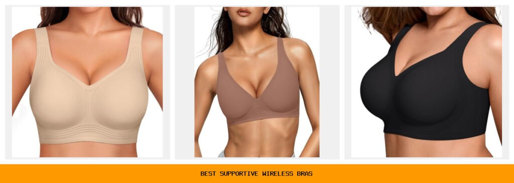 best supportive wireless bras