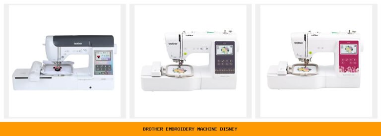 brother embroidery machine disney
