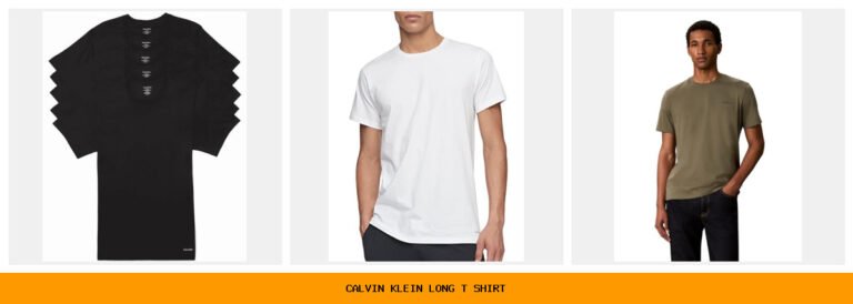 calvin klein long t shirt