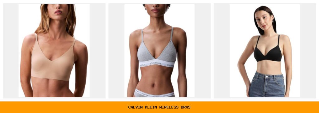 calvin klein wireless bras