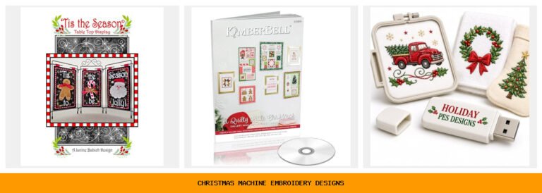 christmas machine embroidery designs