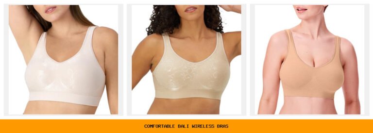comfortable bali wireless bras