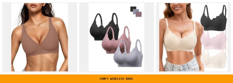 comfy wireless bras
