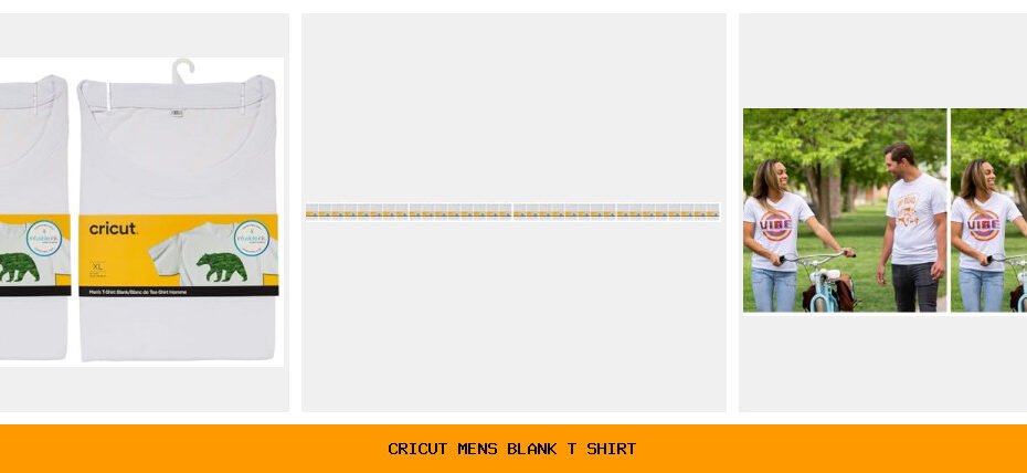 cricut men's blank t shirt