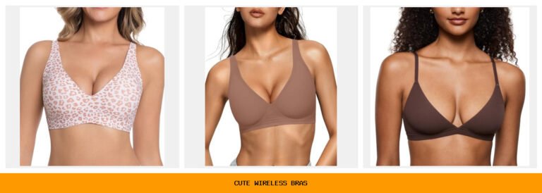 cute wireless bras