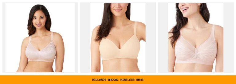 dillards wacoal wireless bras