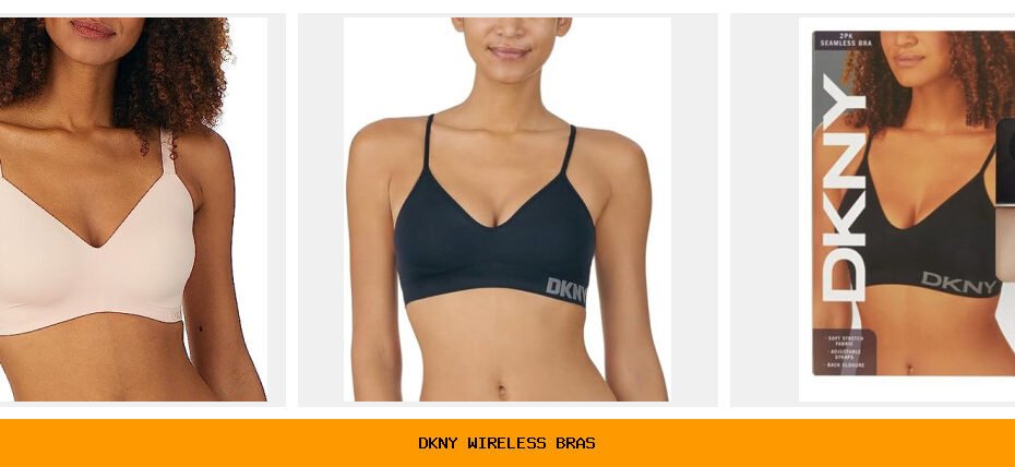 dkny wireless bras