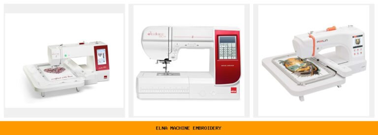 elna machine embroidery