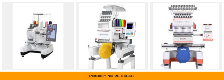 embroidery machine 6 needle