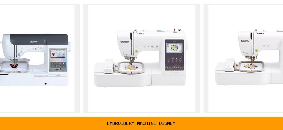embroidery machine disney