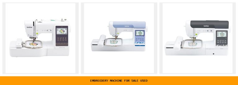 embroidery machine for sale used