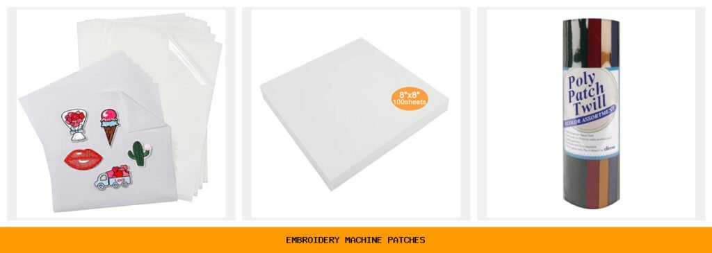 embroidery machine patches