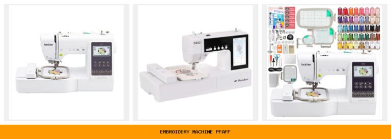 embroidery machine pfaff