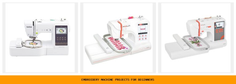 embroidery machine projects for beginners