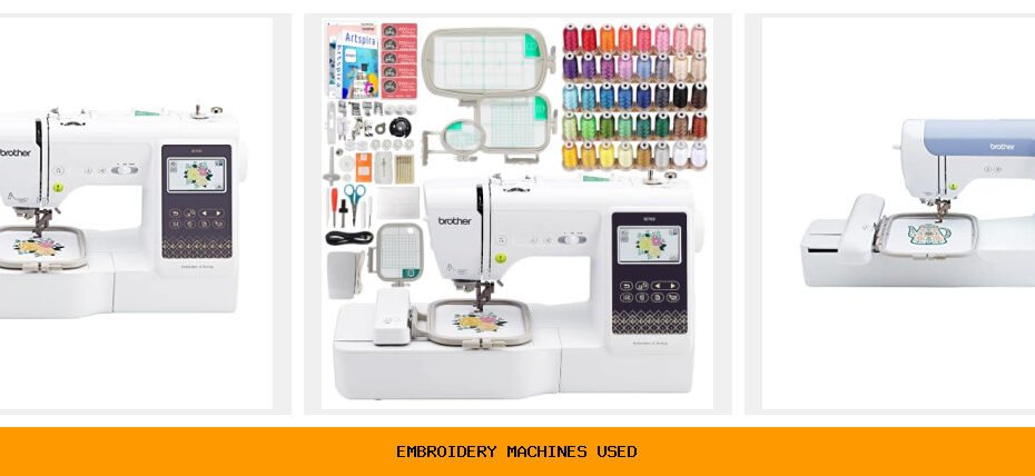embroidery machines used