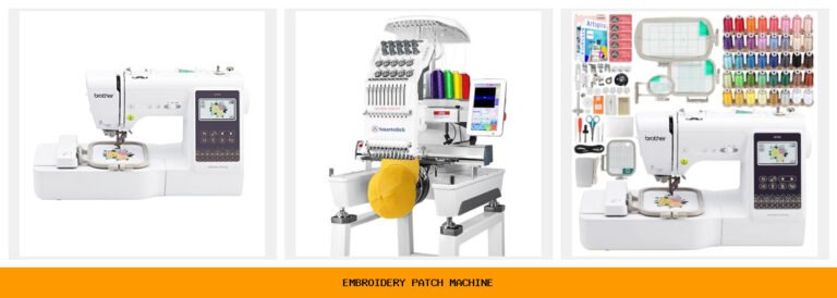 embroidery patch machine