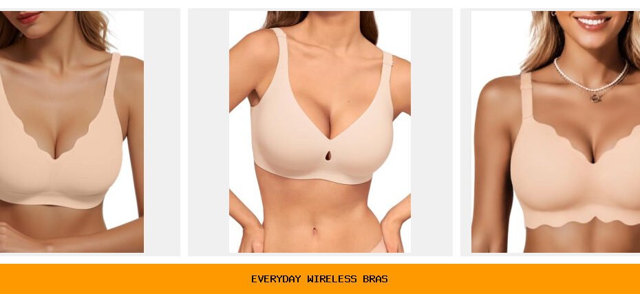 everyday wireless bras