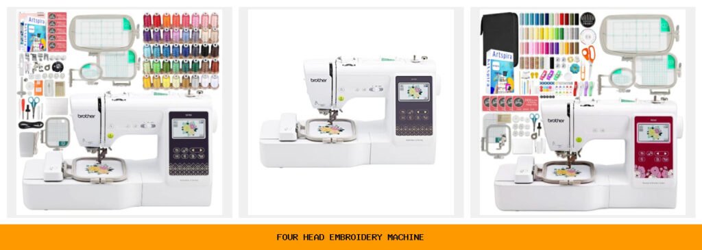 four head embroidery machine