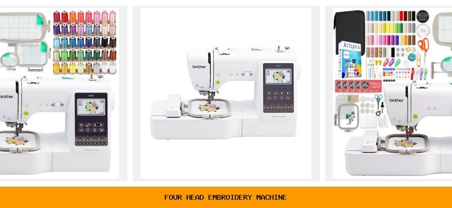 four head embroidery machine