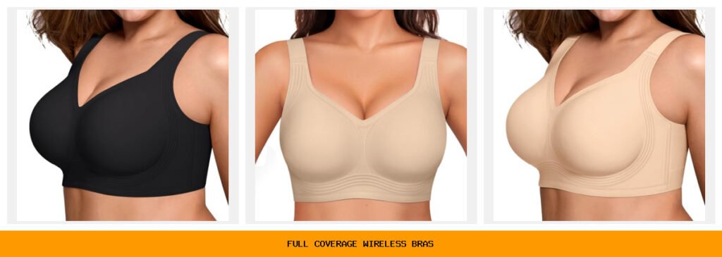 full coverage wireless bras