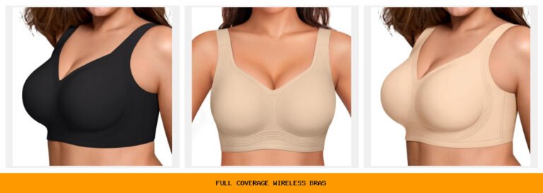 full coverage wireless bras