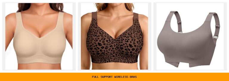 full support wireless bras