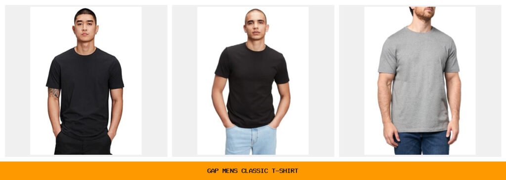 gap men's classic t-shirt