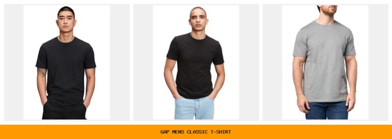 gap men's classic t-shirt