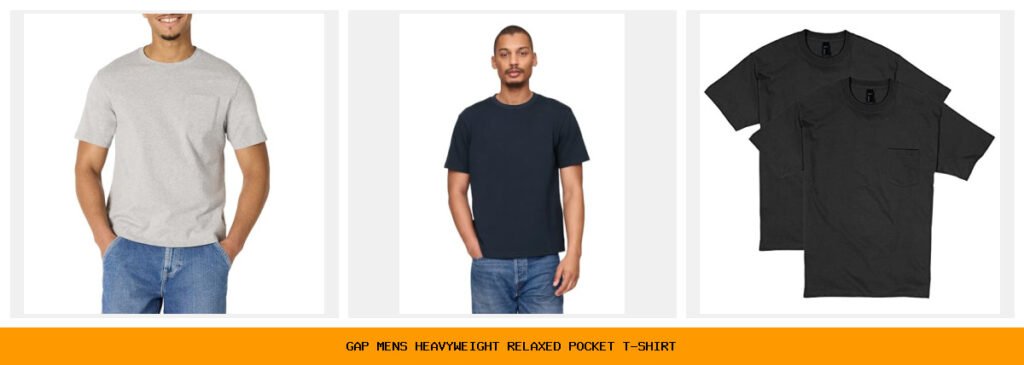 gap men's heavyweight relaxed pocket t-shirt