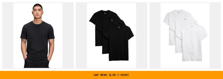 gap men's slim t-shirt