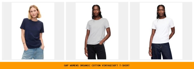 gap women's organic cotton vintagesoft t-shirt