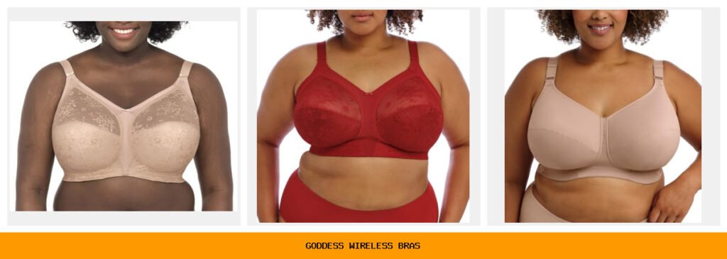 goddess wireless bras