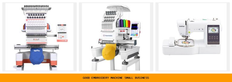 good embroidery machine small business