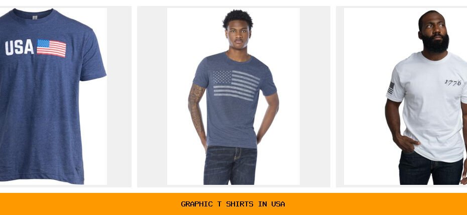 graphic t shirts in usa