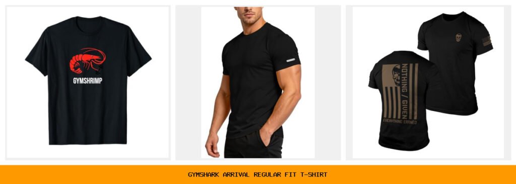 gymshark arrival regular fit t-shirt