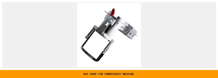hat hoop for embroidery machine