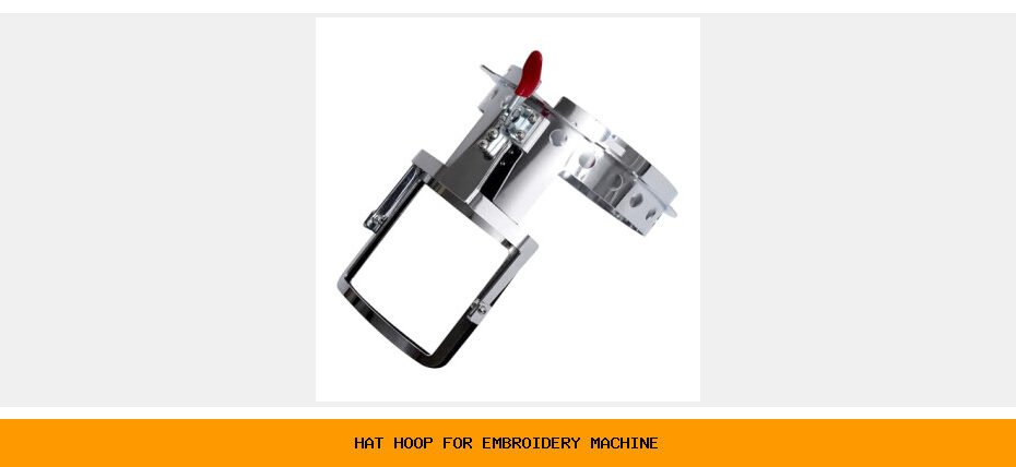 hat hoop for embroidery machine