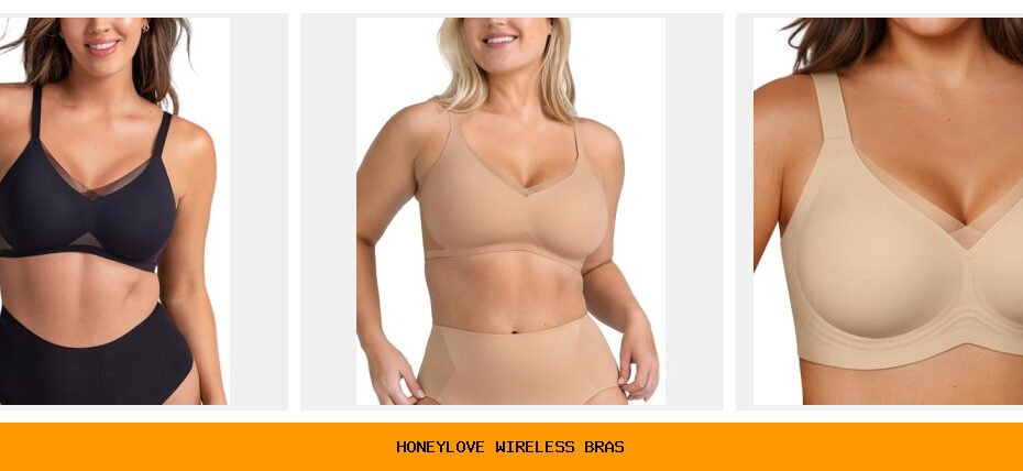 honeylove wireless bras