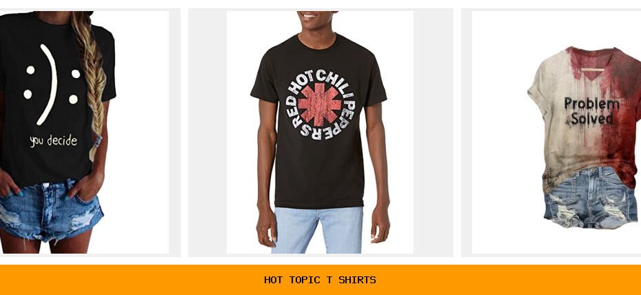 hot topic t shirts
